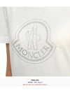 Women s short sleeve t shirt 8C00017 829FB 033 - MONCLER - BALAAN 6