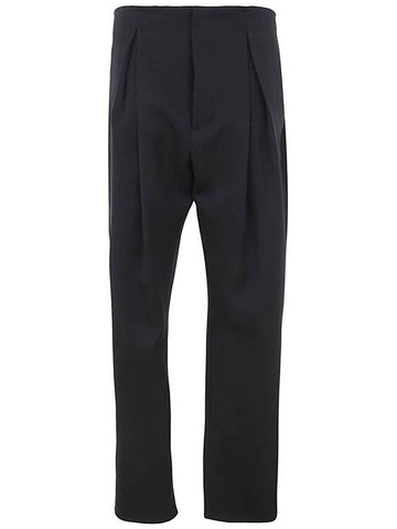 Sapio Wool Trousers Loose Fit Clothing - SAPIO - BALAAN 1