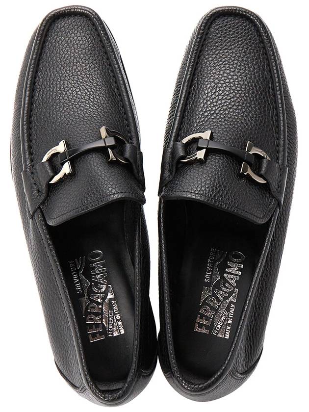 Ferragamo Ripper Men s Loafers GRANDIOSO NERO 0642848 EEE Foot 022 - SALVATORE FERRAGAMO - BALAAN 2