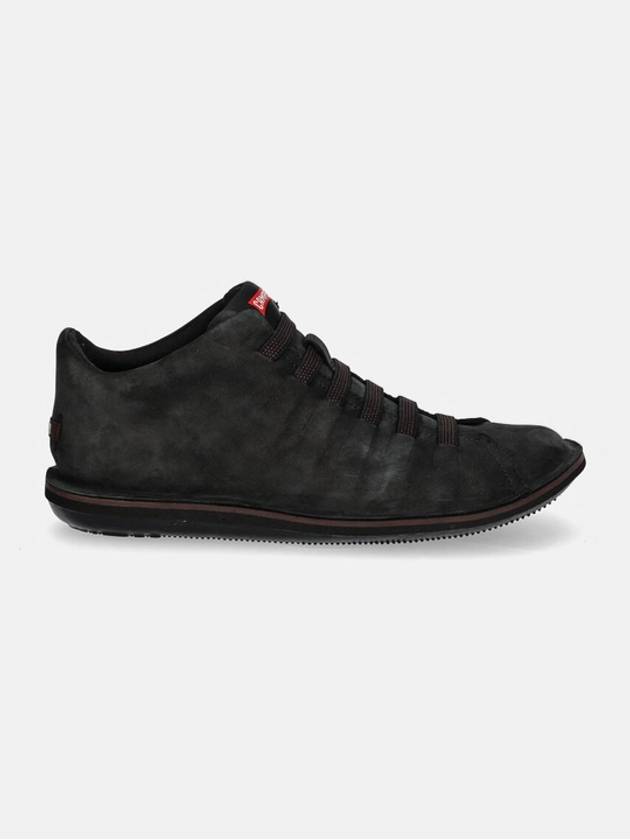 Beetle Leather Low Top Sneakers Black - CAMPER - BALAAN 3