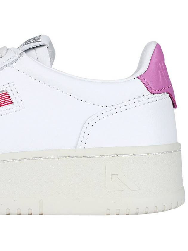 Medalist Pink Tab Low Top Sneakers White - AUTRY - BALAAN 7