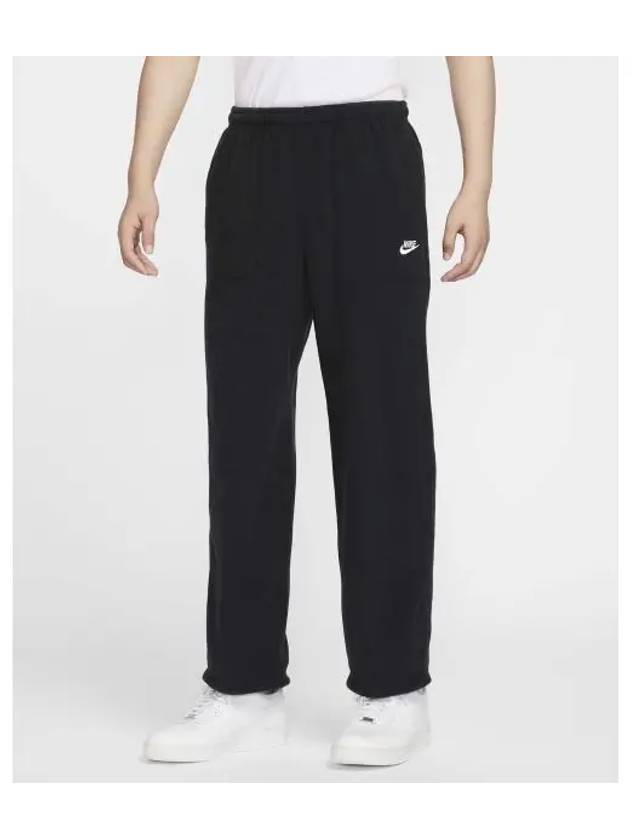 Sportswear Club Winterized Pants M Black White FZ0900 010 - NIKE - BALAAN 1