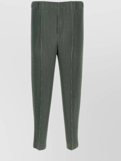 Homme Pliss Issey Miyake Straight Pants HP48JF138 63 Green - ISSEY MIYAKE - BALAAN 2