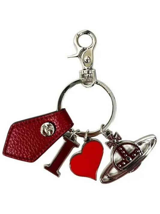 I Love ORB Logo Keyring 8203011EU S000D H407 - VIVIENNE WESTWOOD - BALAAN 1