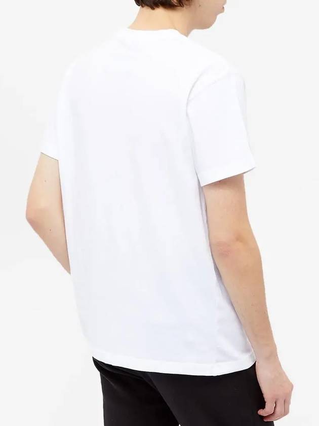 Men's Essential Embroidery Logo White Short Sleeve ACWMTS029 WH - A-COLD-WALL - BALAAN 3