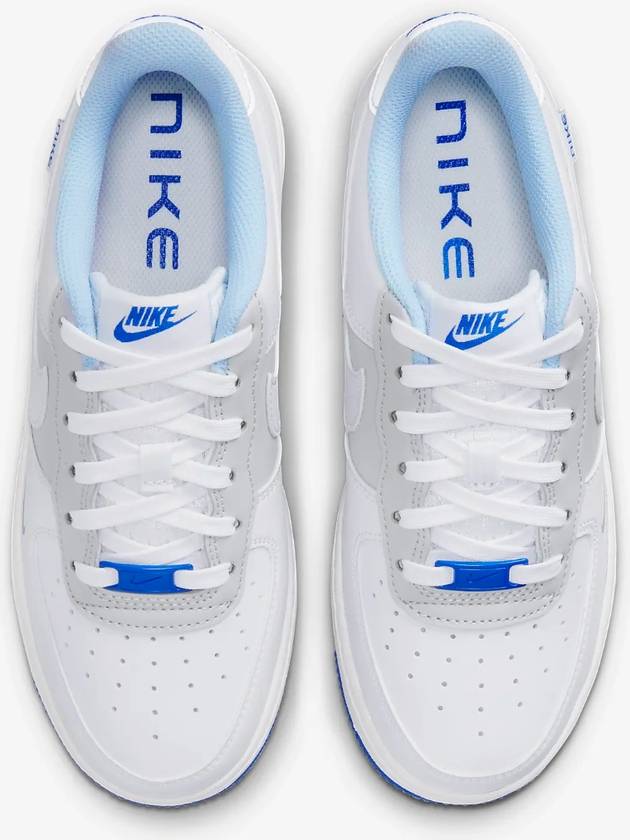 Air Force 1 LV8 Low Top Sneakers Blue White - NIKE - BALAAN 6