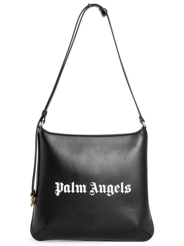 Palm Angels 'Giorgina' Black Leather Bag - PALM ANGELS - BALAAN 2