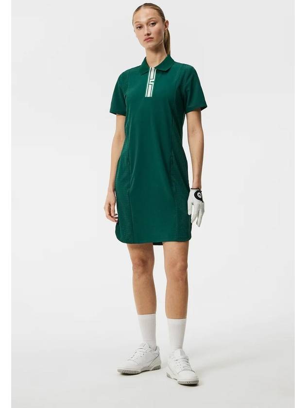 SS Women s Golf Denise Dress Green - J.LINDEBERG - BALAAN 3