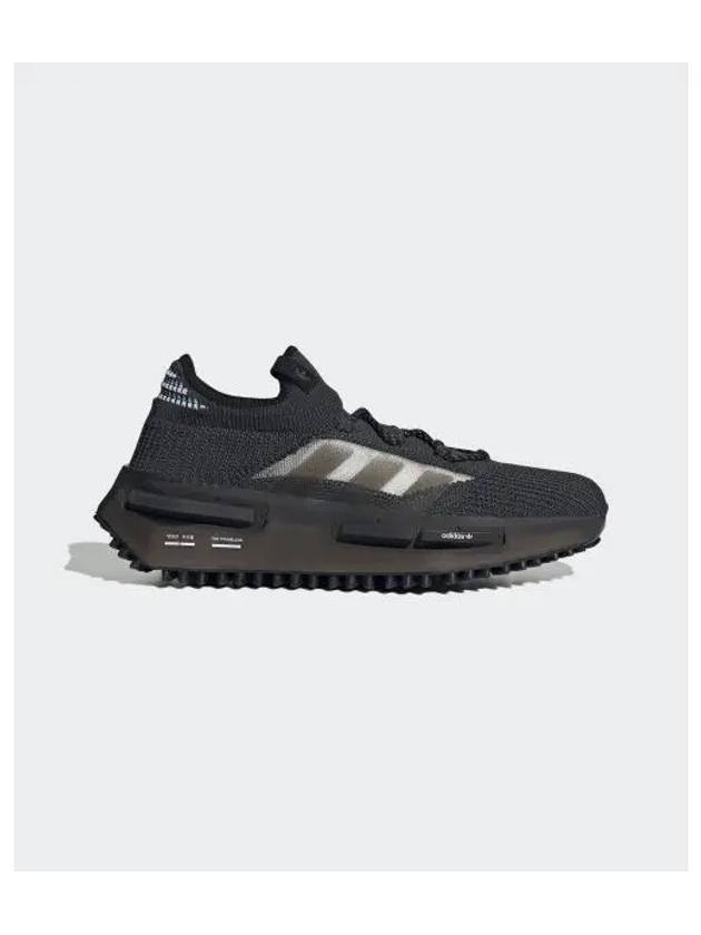 Bajowoo NMD S1 Low Top Sneakers Carbon Black - ADIDAS - BALAAN 2