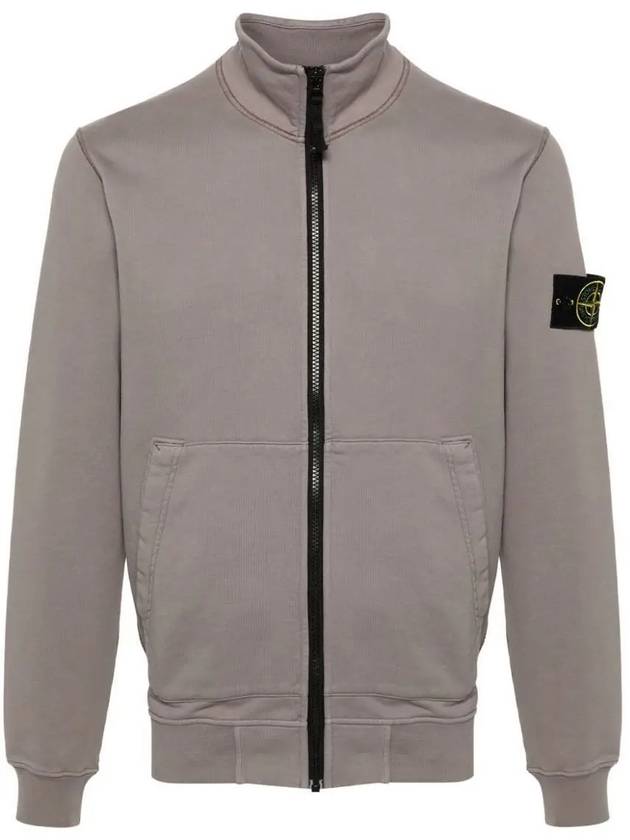 Compass Badge  Zip-Up Jacket Taupe - STONE ISLAND - BALAAN 2