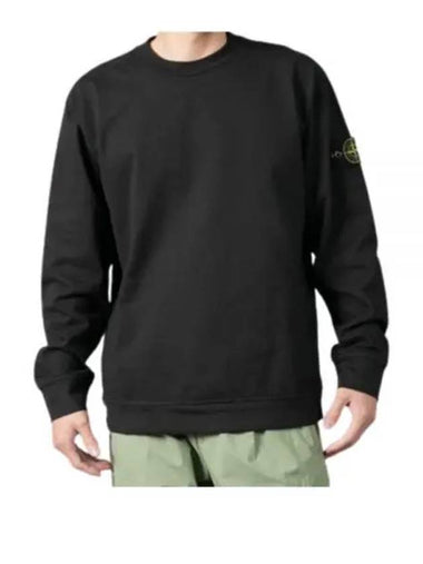 63750 Heavy Cotton Jersey Crewneck Sweatshirt With Ribbing 811563750 A0029 - STONE ISLAND - BALAAN 1