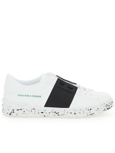 VALENTINO untitled panel detail low-top sneakers white XY2S0830 PUD A01 - VALENTINO - BALAAN