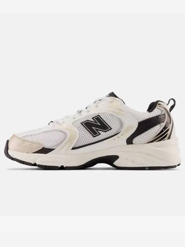 530 Low Top Sneakers Light Gold White - NEW BALANCE - BALAAN 2