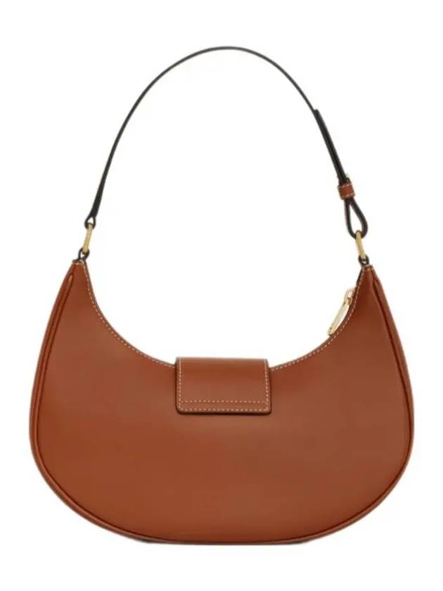 Ava Triomphe Smooth Calfskin Shoulder Bag Tan - CELINE - BALAAN 4