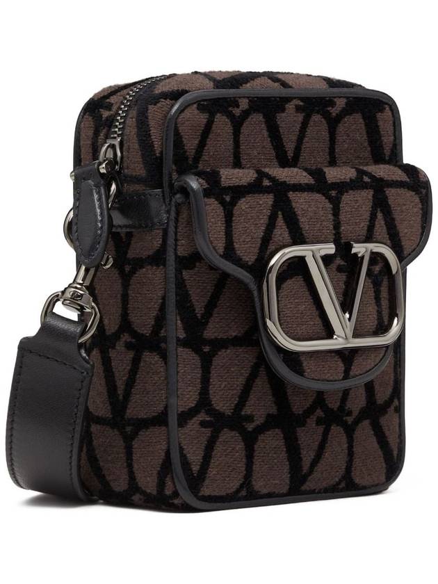 VALENTINO Raffia Iconographe Shoulder Bag - VALENTINO - BALAAN 3