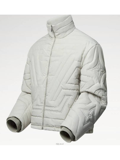 1AGIOP quilted technical blouson jacket - LOUIS VUITTON - BALAAN 2