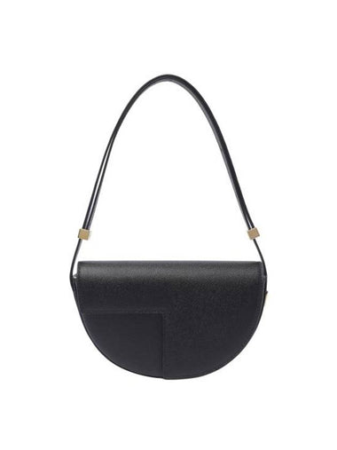 Le Petit Leather Shoulder Bag Black - PATOU - BALAAN 1