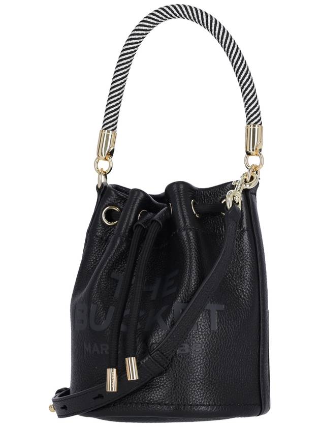 The Leather Bucket Bag Black - MARC JACOBS - BALAAN 3