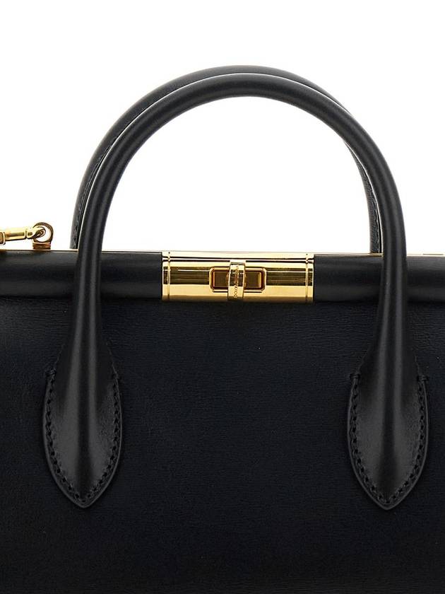 'Marlene Small 'Black Handbag With Shoulder Strap And Logo Embossed On The Back In Leather Woman - DOLCE&GABBANA - BALAAN 3