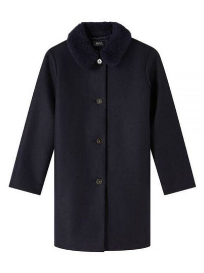 New Doll Single Coat Navy - A.P.C. - BALAAN 2