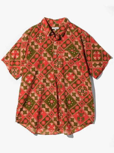 Cotton Ethno Print Popover BD Shirt - ENGINEERED GARMENTS - BALAAN 1