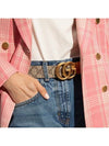 GG Marmont Reversible Leather Belt Beige Pink - GUCCI - BALAAN 3