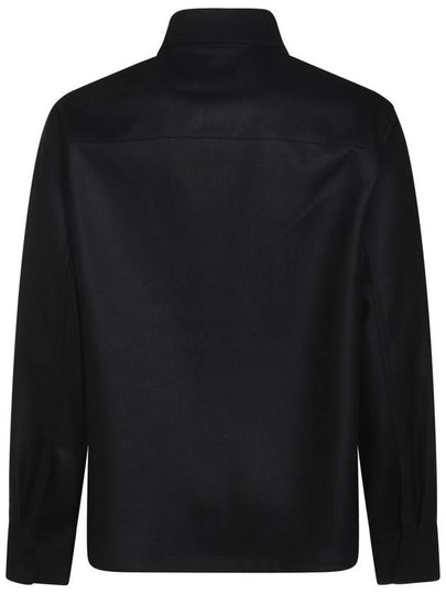 Jil Sander Black Wool Shirt - JIL SANDER - BALAAN 2