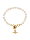 Aleksa Pearl Bracelet Gold - VIVIENNE WESTWOOD - BALAAN 1