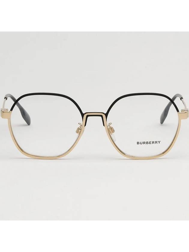 Glasses Frame BE1379D 1109 Metal Asian Fit Square Winston - BURBERRY - BALAAN 3