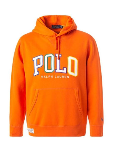 Applique Logo Hoodie Orange - POLO RALPH LAUREN - BALAAN 1