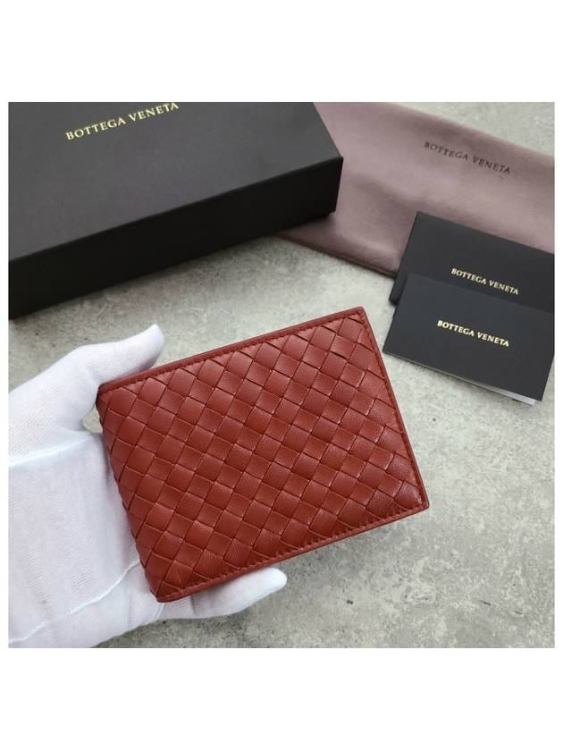 Intrecciato Wide Half Wallet Deep Brown - BOTTEGA VENETA - BALAAN 2