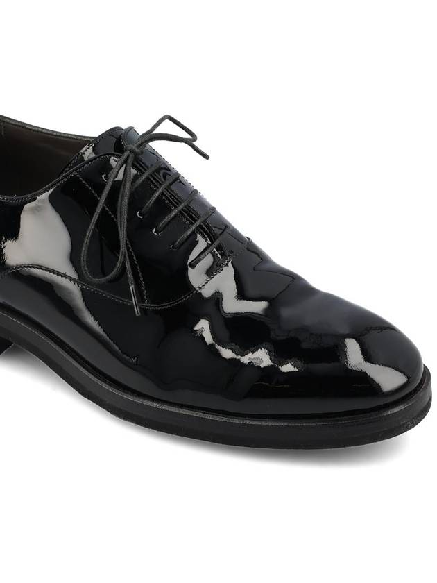 Black Leather Lace Up Shoes MZUSUMK937C101 B0560957146 - BRUNELLO CUCINELLI - BALAAN 5