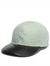 Embroidered Logo Cotton Ball Cap Light Green - JIL SANDER - BALAAN 2