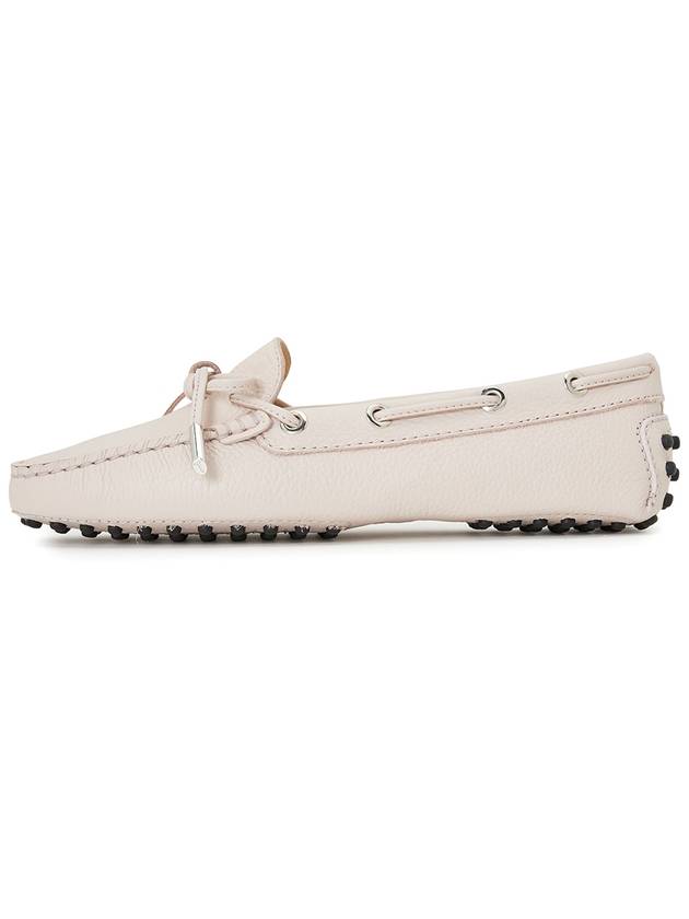 Women's Leather Gommino Driving Shoes Pink - TOD'S - BALAAN.