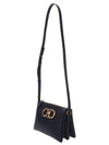 Trapezio Cross Bag Black - SALVATORE FERRAGAMO - BALAAN 3