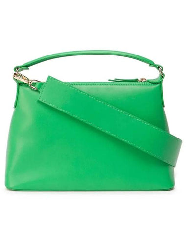 Leather Small Tote Bag Green - LIU JO - BALAAN 1