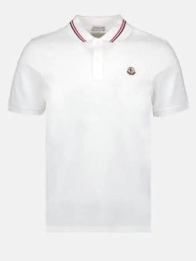 8A00021 89A16 002 Logo Patch Polo Shirt 1228964 - MONCLER - BALAAN 1