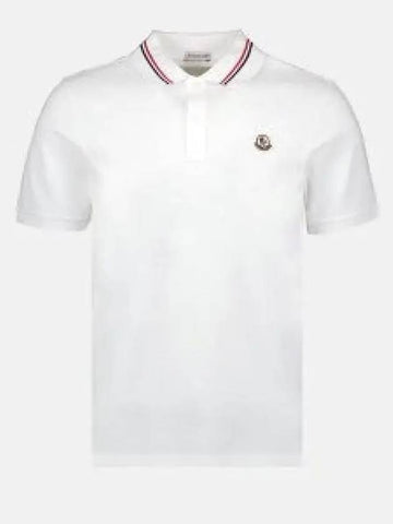 8A00021 89A16 002 Logo Patch Polo Shirt 1228964 - MONCLER - BALAAN 1