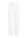 Cotton Cropped Jeans White - MONCLER - BALAAN 2