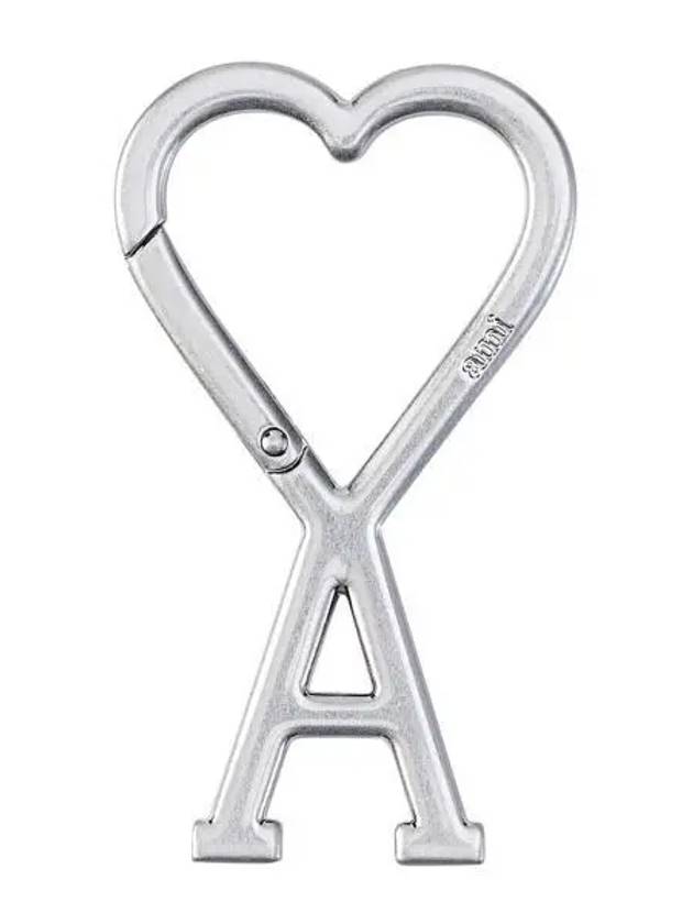 De Coeur Heart Logo Keyholder Silver - AMI - BALAAN 2