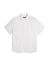 Regular Light Tencel Short Sleeve Shirt White - J.LINDEBERG - BALAAN 2