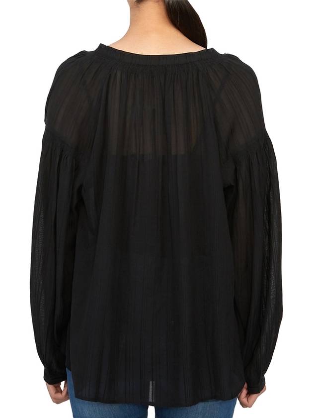 Nipoa Women s Blouse 1EVA32 V09017 999 - VANESSA BRUNO - BALAAN 4