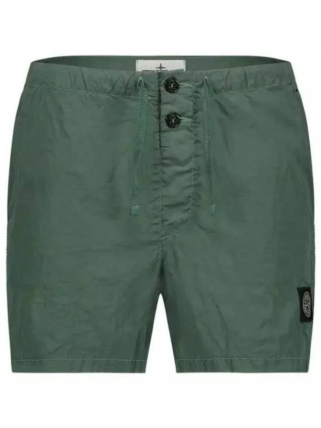 Swimming Nylon Trunk Shorts Green - STONE ISLAND - BALAAN 2