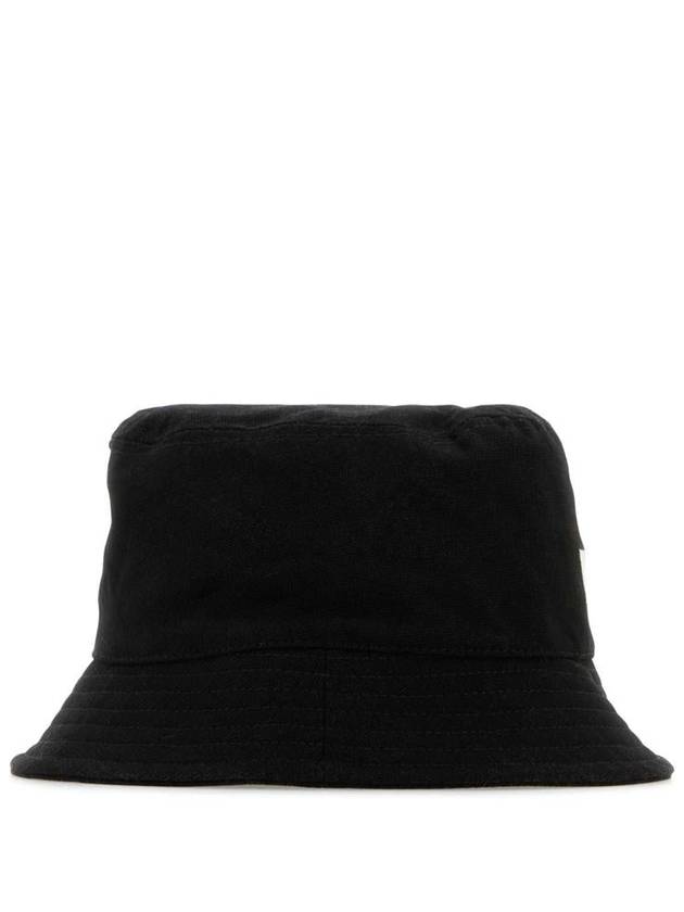 Hailey Embroidered Logo Bucket Hat Black - ISABEL MARANT - BALAAN 3