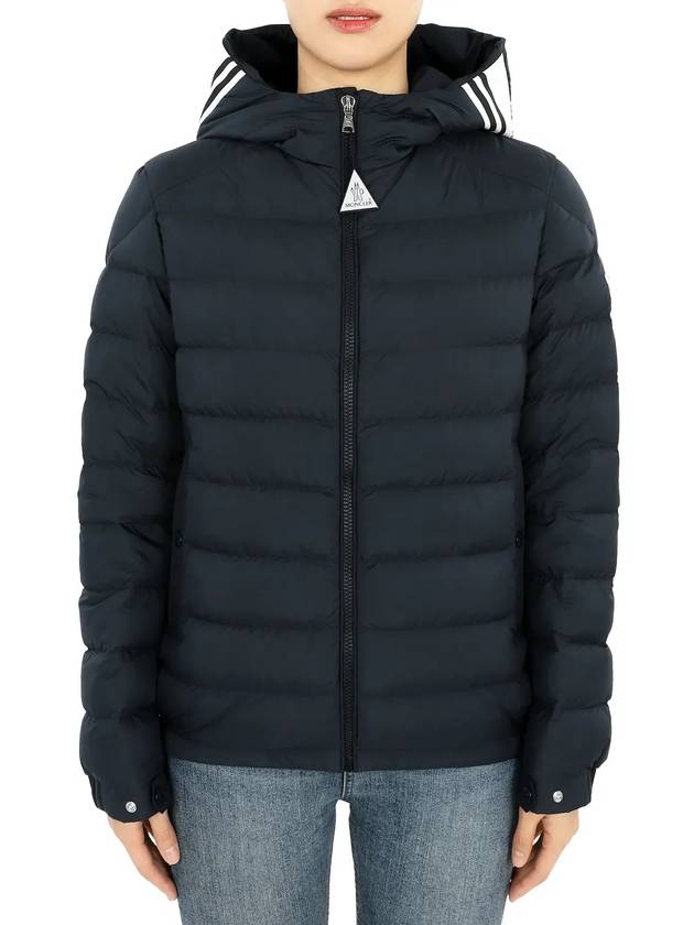 Kids BATARN Logo Patch Hooded Padded Jacket Navy 1A00017 549SK 77G 12 14A Adults can be worn - MONCLER - BALAAN 3