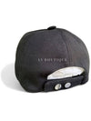 24 CC Logo Hat Ball Cap Black Unisex AA9865 - CHANEL - BALAAN 2