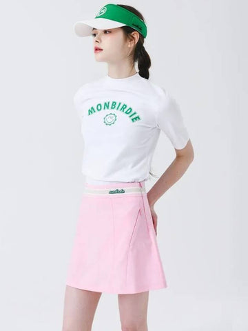 Maison A-line skirt PINK - MONBIRDIE GOLF - BALAAN 1