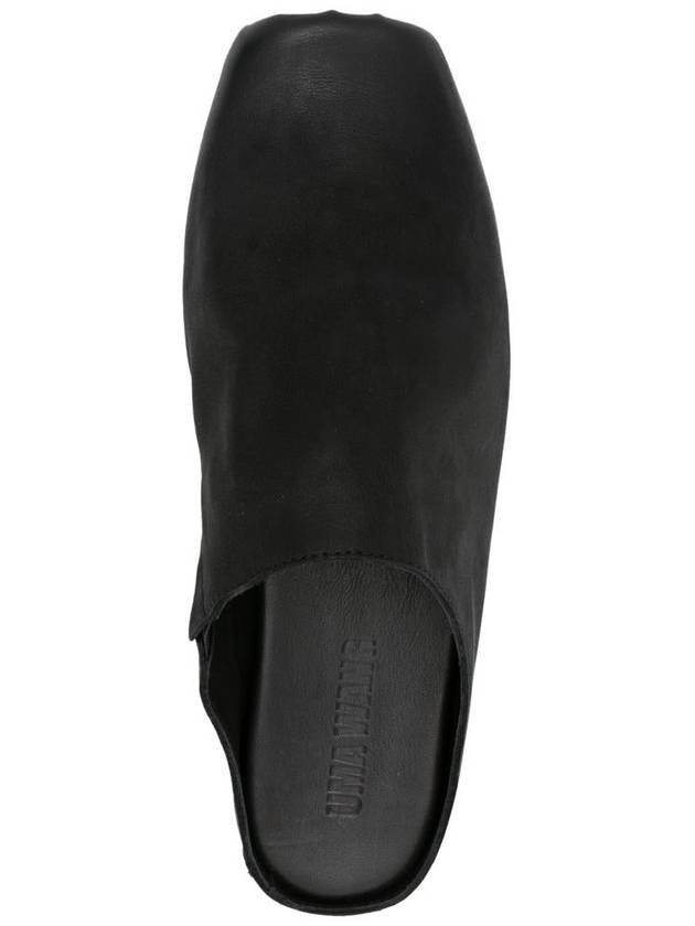 Uma Wang Leather Slippers With Square Toe - UMA WANG - BALAAN 3