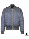 Men's CD Diamond Bomber Jacket Grey - DIOR - BALAAN 2