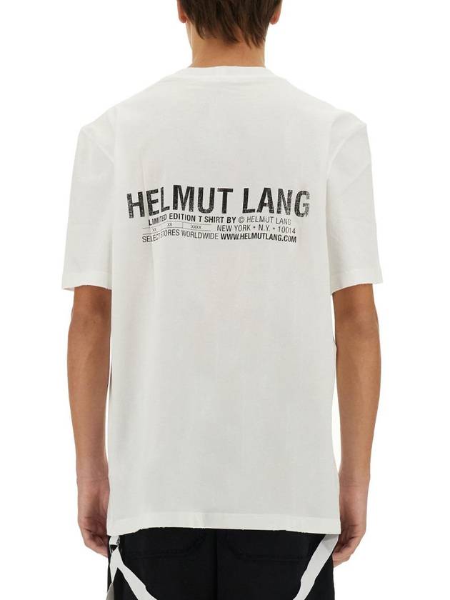 Helmut Lang T-Shirt With Logo - HELMUT LANG - BALAAN 3